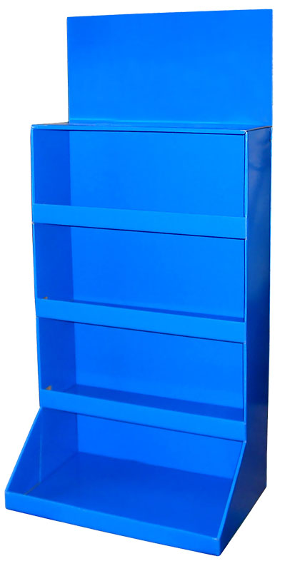 синий--картонный стенд из картона картонный дисплей из картона